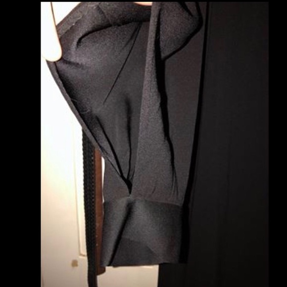 Diane Von Furstenberg Black Wrap Dress - Picture 3 of 6